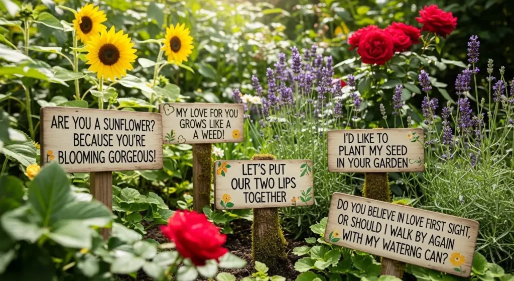 Flirty Gardening Pickup Lines