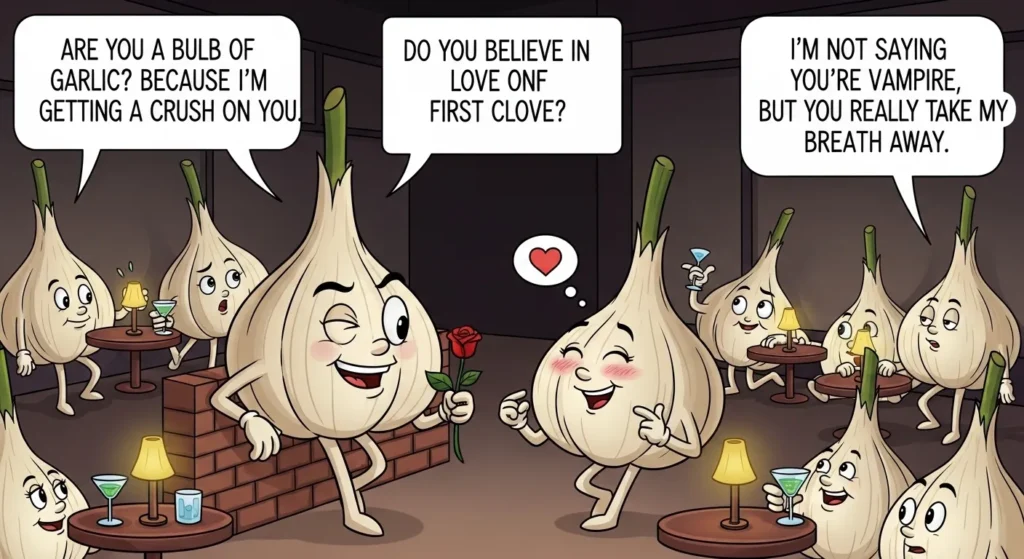 Flirty Garlic Pickup Lines