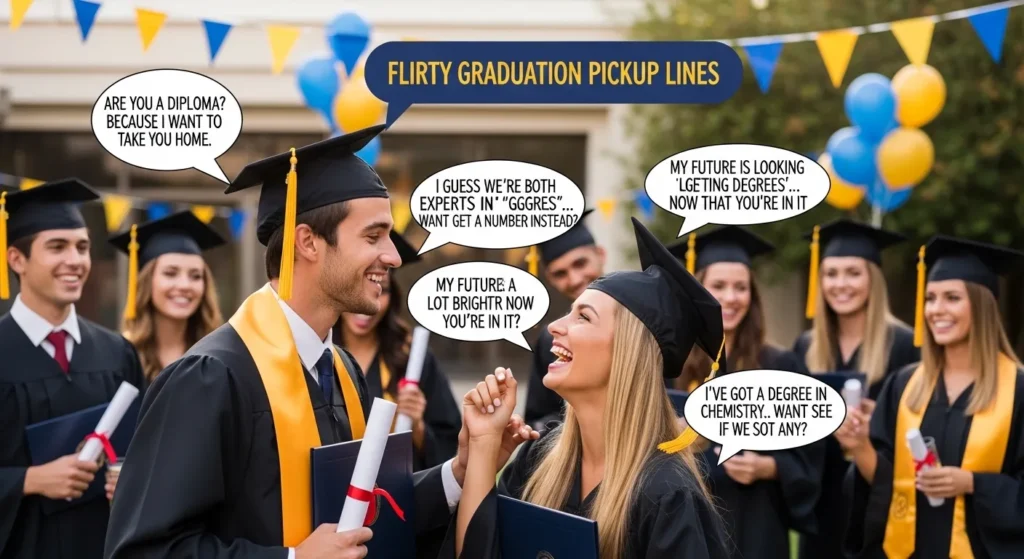 Flirty Graduation Pickup Lines