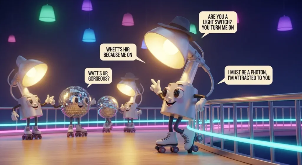 Flirty Halogen Pickup Lines