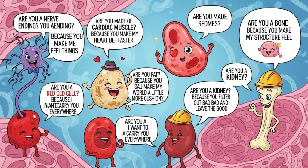 Flirty Histology Pickup Lines