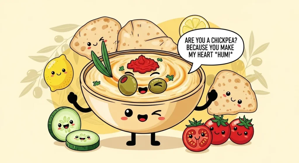 Flirty Hummus Pickup Lines