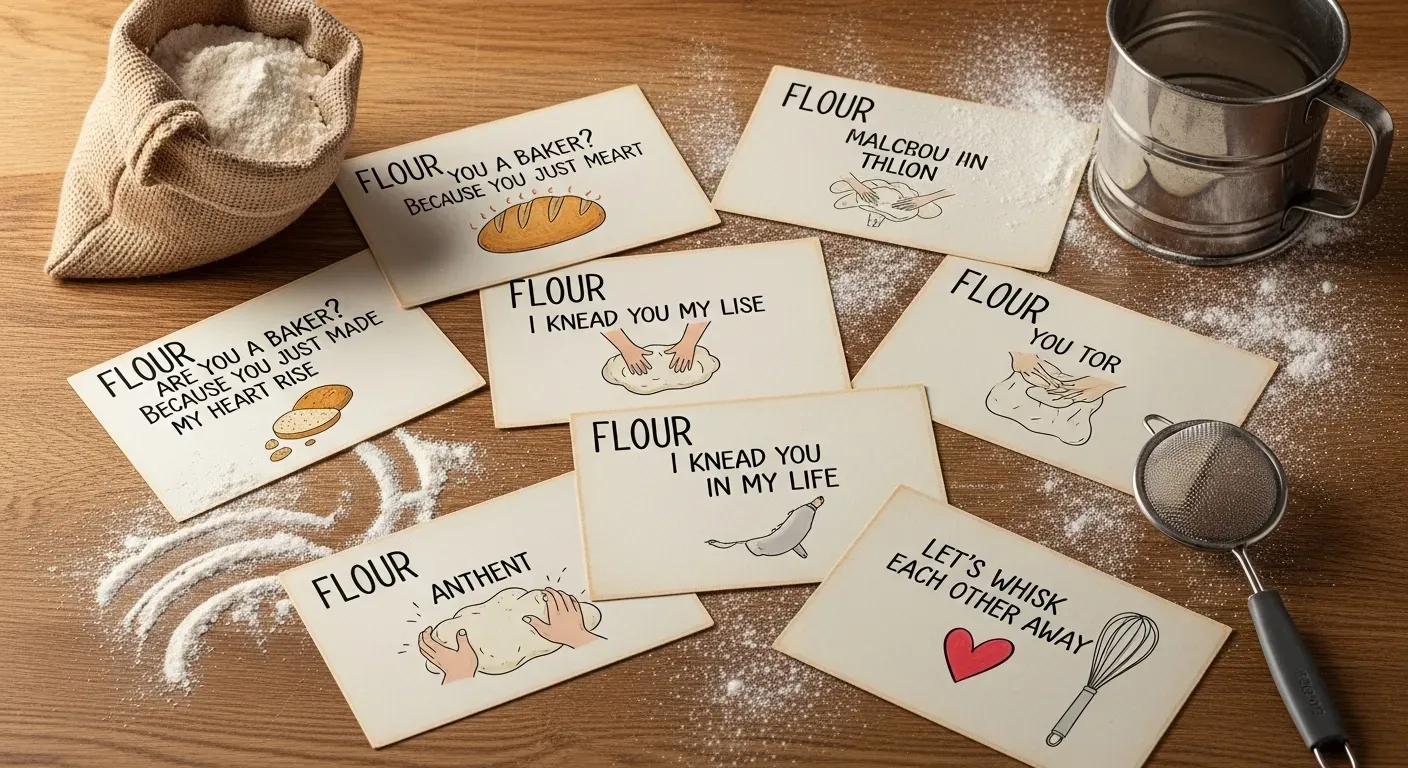 Flour Pickup Lines