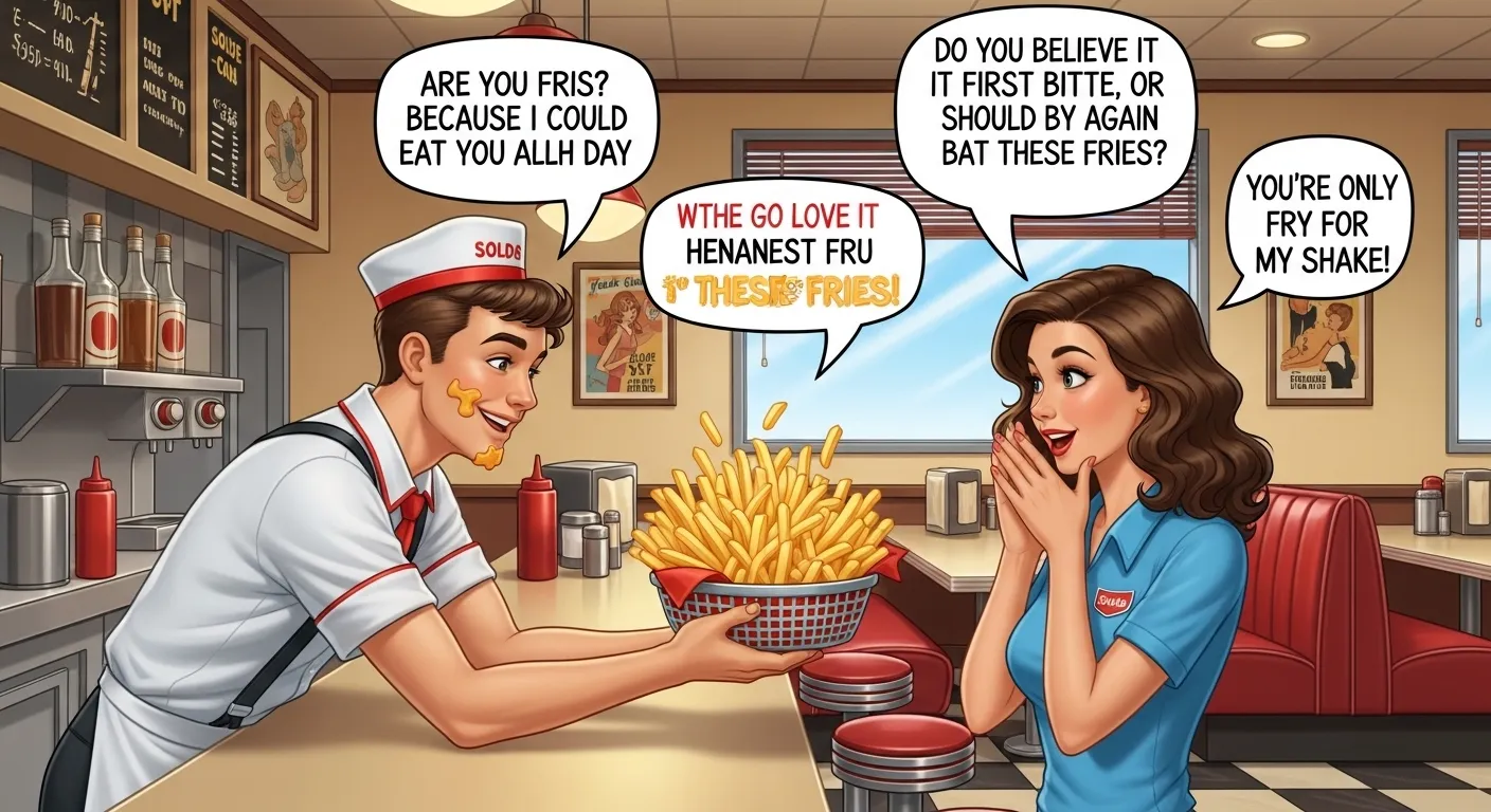 Fries Pickup Lines