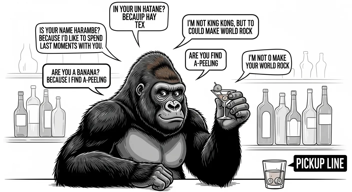 Gorilla Pickup Lines