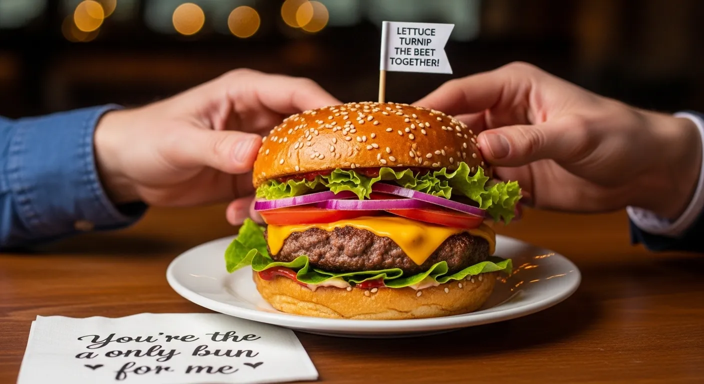 Hamburger Pickup Lines