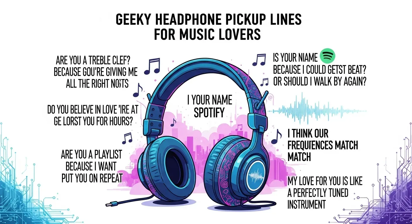 Headphone Pickup Lines