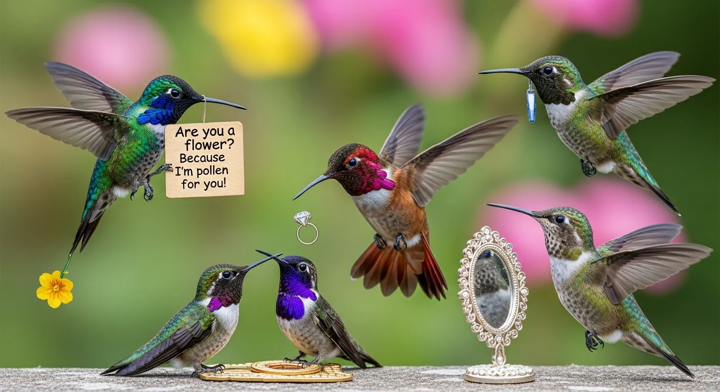 Hummingbird Pickup Lines