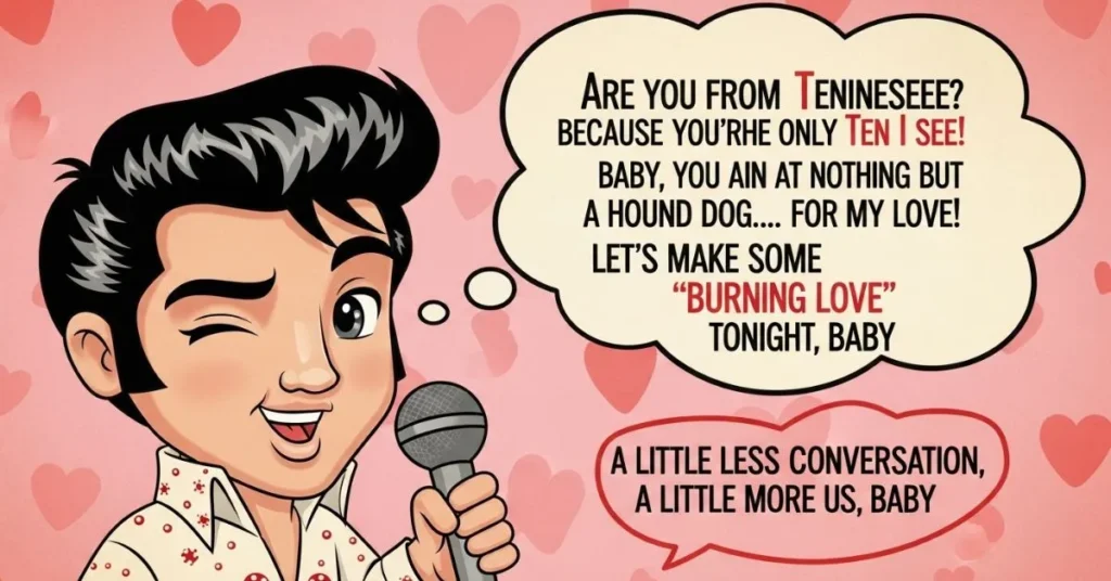 Romantic Elvis Pickup Lines