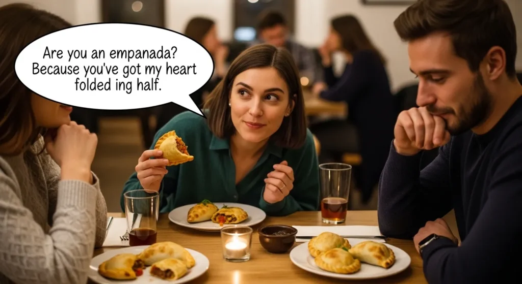 Romantic Empanada Pickup Lines