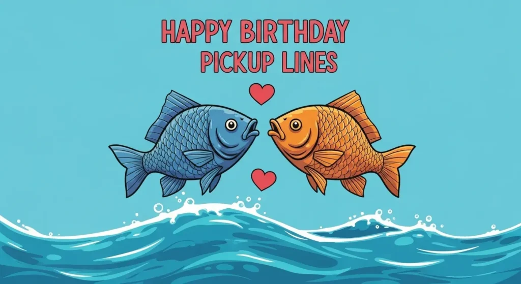 Romantic Fish Birthday Pickup Lines
