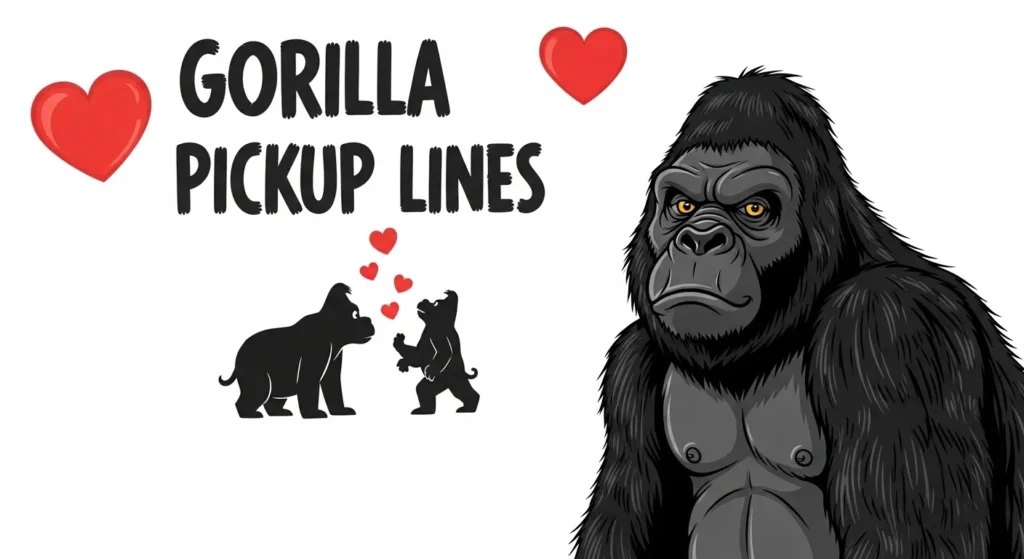 Romantic Gorilla Pickup Lines
