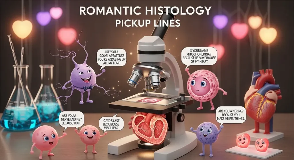 Romantic Histology Pickup Lines